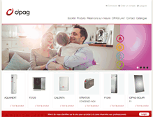 Tablet Screenshot of cipag.ch